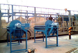 永磁筒式磁选机发货现场